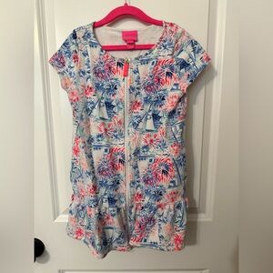 Lilly Pulitzer Pink and Blue Swim Coverup